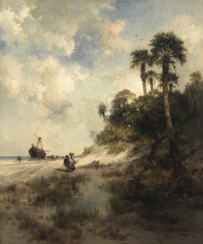Fort George Island, Florida od Thomas Moran