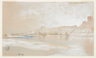 Green River z Ferry, Wyoming Territory od Thomas Moran