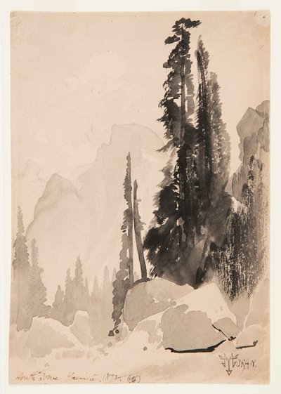 Half Dome, Yosemite od Thomas Moran