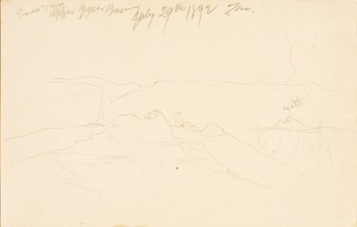Lvice a mláďata, Horní povodí gejzírů od Thomas Moran