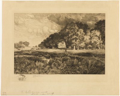 Krajina Long Island od Thomas Moran