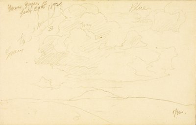 Dolní povodí gejzírů od Thomas Moran