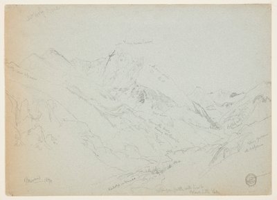 Hora Svatý Kříž od Thomas Moran