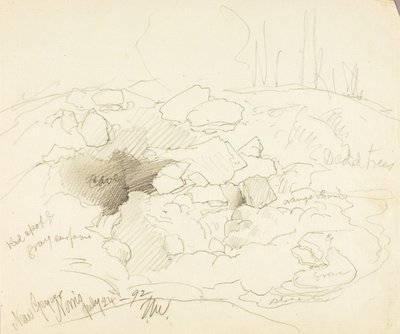 New Geyser, Norris od Thomas Moran
