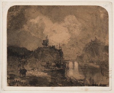 River Scene, Grand Canyon, Colorado od Thomas Moran