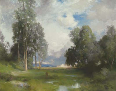 Mise Santa Barbara, 1916 od Thomas Moran