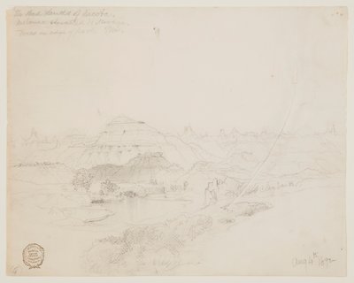 The Bad Lands of Dakota od Thomas Moran