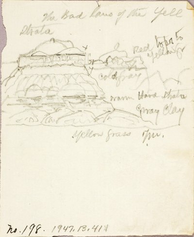 Zlé země Yellowstonu od Thomas Moran