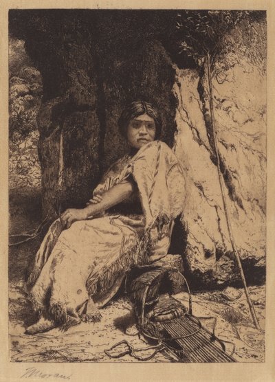 Prázdná kolébka od Thomas Moran