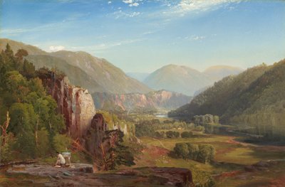 Juniata, večer, 1864 od Thomas Moran