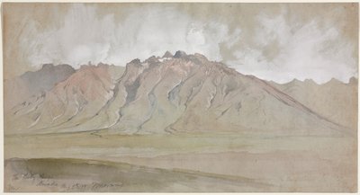 Ruby Range, Nevada, 1879. od Thomas Moran