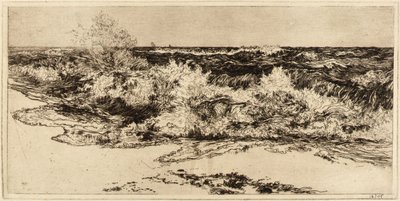 Zvučící moře od Thomas Moran