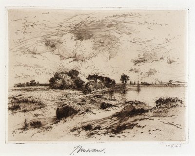 Three Mile Harbor Easthampton, L.I. od Thomas Moran