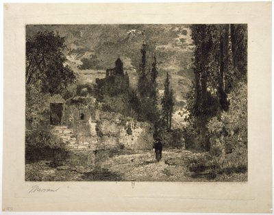 Soumrak od Thomas Moran
