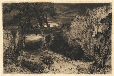 Soumrak v Arizoně od Thomas Moran