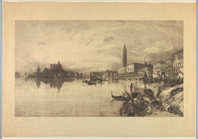 Pohled na Benátky z Canal Grande od Thomas Moran