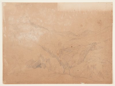Yellowstone, Above Tower Falls od Thomas Moran