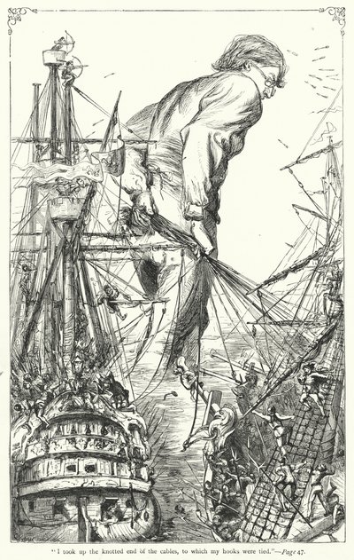 Ilustrace pro Gulliver