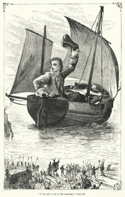 Ilustrace pro Gulliver