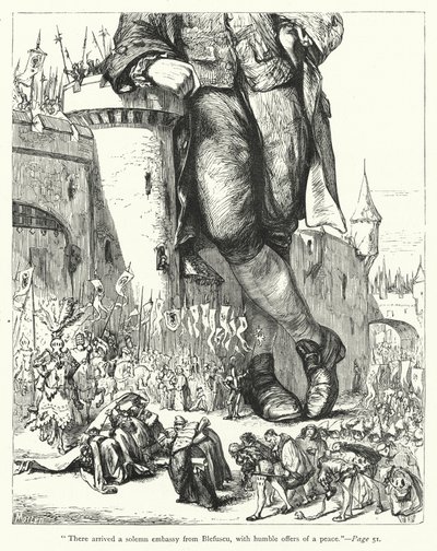 Ilustrace pro Gulliver