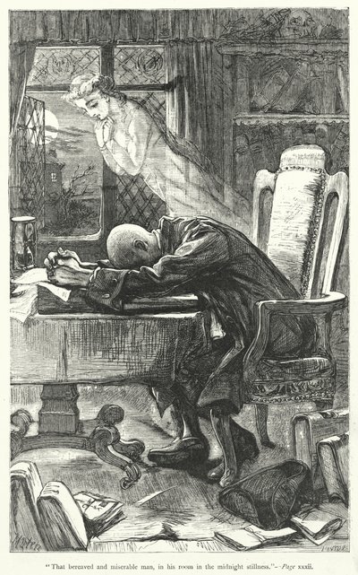Ilustrace pro život Jonathana Swifta (rytina) od Thomas Morten
