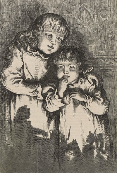 Vánoční skica – pět hodin ráno, 5. ledna od Thomas Nast