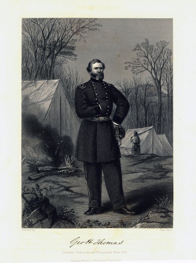 "Generál George H. Thomas" (Unie) od Thomas Nast