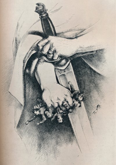 Svoboda není anarchie, 1886, 1929 od Thomas Nast