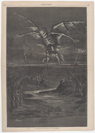 Na Rudém Dunaji - "Bless You, My Children!" od Thomas Nast