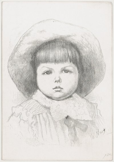 Portrét dítěte Cyril Nast, po 1879., po 1879. od Thomas Nast