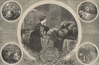 Sanitární komise Spojených států: Naše hrdinky od Thomas Nast