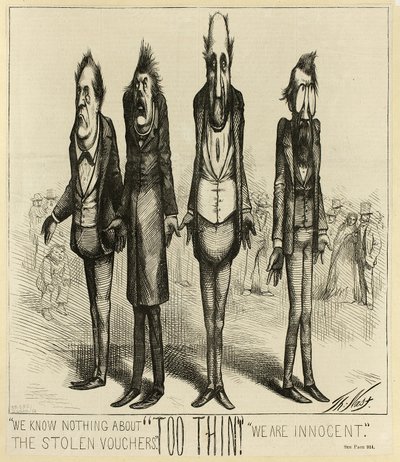 O ukradených poukázkách nic nevíme od Thomas Nast