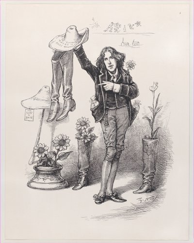 Wilde na nás. Něco k životu v Americe, 10. června 1882., 10. června 1882. od Thomas Nast