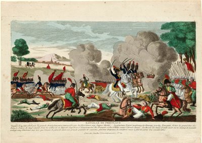 Bataille de Friedland - Bitva o Friedland. Obvinění ruské Leibovy gardy dne 14. června 1807 - Naudet, Thomas Charles od Thomas Naudet