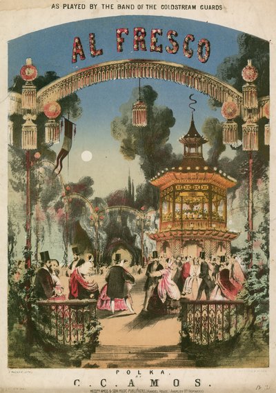 Al Fresco Polka, hudební partitura od Thomas Packer