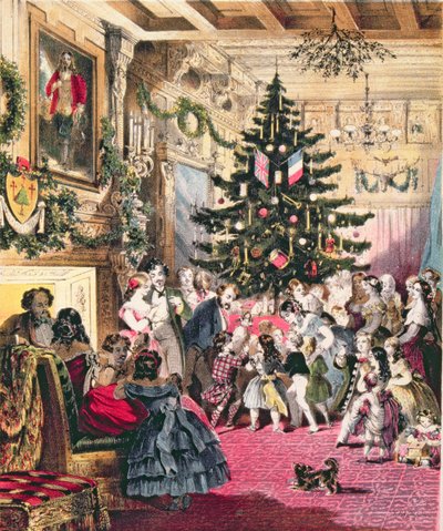 Obálka partitury „The Christmas Tree“, kterou napsal J.E. Carpenter s hudbou Henryho Farmera (barevné lito) (viz také 349724) od Thomas Packer