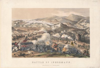 Bitva u Inkermanu 5. listopadu 1854 1854 od Thomas Packer
