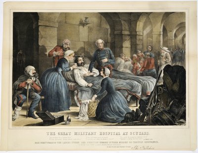 Velká vojenská nemocnice ve Scutari, tisk Stannard und Dixon, 24. února 1855 od Thomas Packer