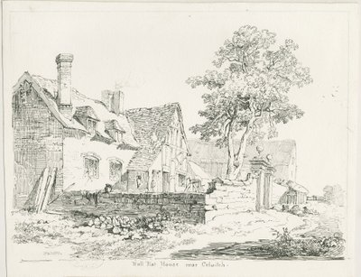 Colwich - Hall Flat House: kresba perem a tuší od Thomas Peploe Wood