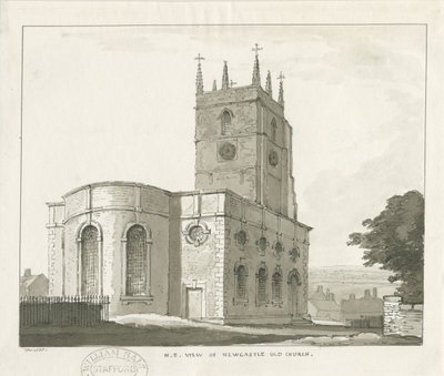 Newcastle-under-Lyme - "St. Giles the Abbot" od Thomas Peploe Wood