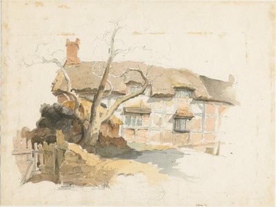 Wolseley - Cottage: malba vodovými barvami, nd [1817-1845] od Thomas Peploe Wood