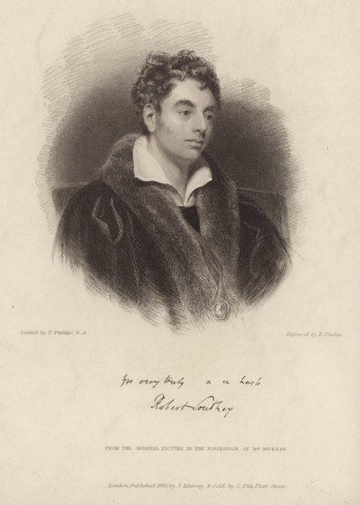 Portrét Roberta Southeyho od Thomas Phillips