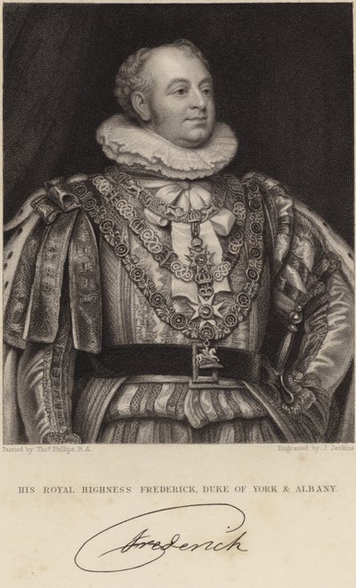 Prince Frederick od Thomas Phillips