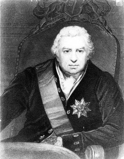 Sir Joseph Banks, c.1830 (rytina) od Thomas Phillips