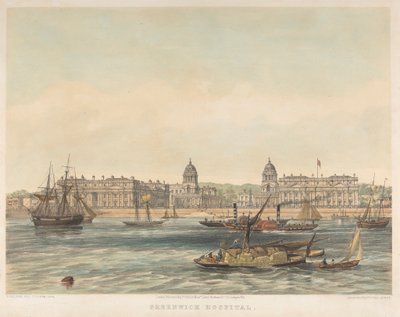 Greenwichská nemocnice od Thomas Picken