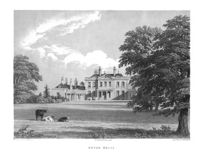 Upton House, polovina 19. století. od Thomas Picken