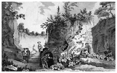 Virgilova hrobka poblíž Neapole, Itálie, 1788. od Thomas Prattent