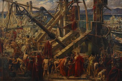 Obléhání Syrakus, 1895 od Thomas Ralph Spence