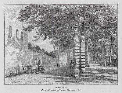 Il Frontone (rytina) od Thomas Robert Macquoid