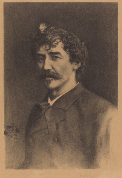 Portrét Whistlera od Thomas Robert Way